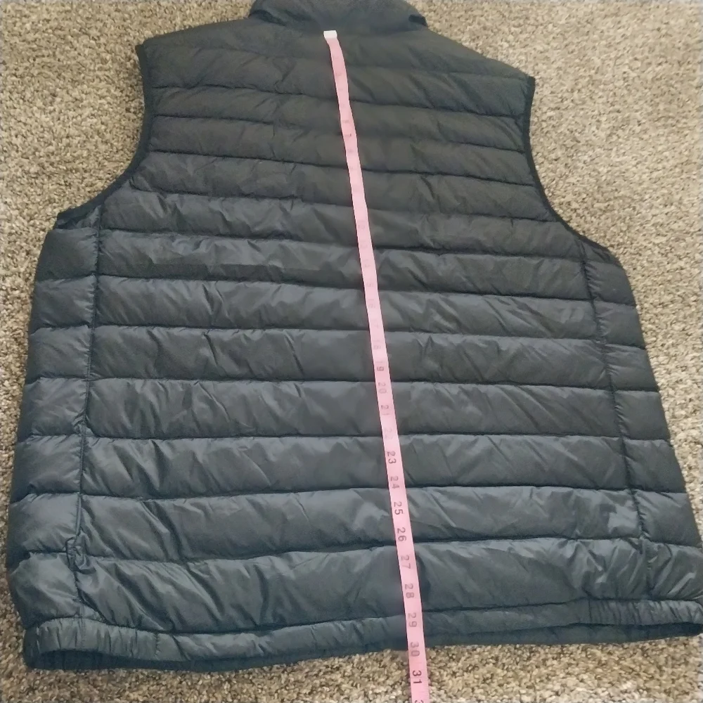 RALPH LAUREN BLACK VEST RIPPED - Picture 6 of 10